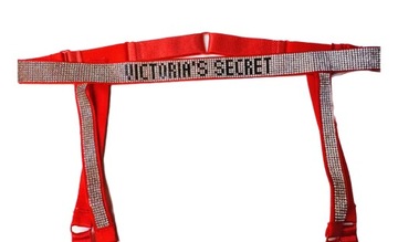 Victoria's Secret pas do pończoch Cyrkonie Napis