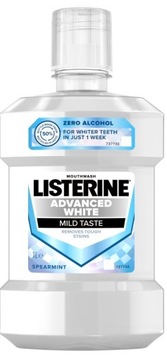 LISTERINE ADVANCED WHITE SUPER PŁYN DO PŁUKANIA UST ŁAGODNY SMAK 1L /1000ml