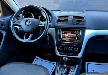 Skoda Yeti Minivan Facelifting 1.2 TSI 110KM 2017 Skoda Yeti Bezwypadkowy DSG, FV23, NAVI, Kredyt, Leasing 1.2 Benzyna, zdjęcie 11