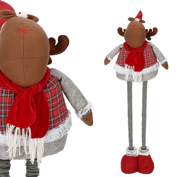 ТЕЛЕСКОПИЧЕСКИЙ РОЖДЕСТВЕНСКИЙ ОЛЕНЬ ПОД ЕЛКОЙ XXL ОРНАМЕНТ РОЖДЕСТВЕНСКОЕ УКРАШЕНИЕ