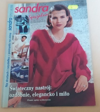 Czasopismo Sandra dzianiny specjalny nr 1/2002