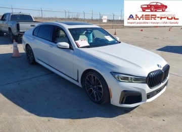 BMW Seria 7 G11-G12 2021 BMW Seria 7 2021r., 750IX, od ubezpieczalni 4.4 Benzyna 523KM