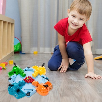 ИГРА НАВЫКОВ ДЛЯ 4 ЧЕЛОВЕК ГОЛОДНЫЙ БЕГЕМОТА ДЛЯ ДЕТЕЙ СЕМЬИ