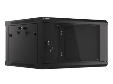 ПОДВЕСНОЙ ШКАФ 19 ДЮЙМОВ 6U 600X600 ЧЕРНЫЙ LANBERG