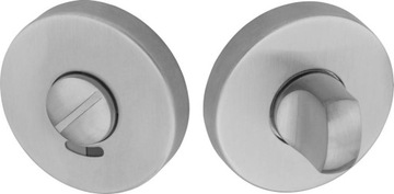 Szyld okrągły WC INOX SS304 Stal Nierdzewna