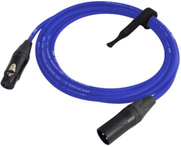 Kabel Klotz Modrý MY206 Mikrofonní Kabel Xlr-xlr Neutrik 50 m