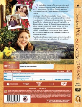 ПОД СОЛНЦЕМ ТОСКАНЫ (DVD) ЛЮБОВНАЯ КОЛЛЕКЦИЯ