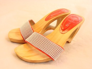 36 UK3 KLAPKI BUTY DREWNIAKI # NAOMI # 1128