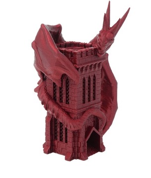 Дракон на башне - маленькая башня для игры в кости - Fates End Wyvern Tiny Towers Dice Tower