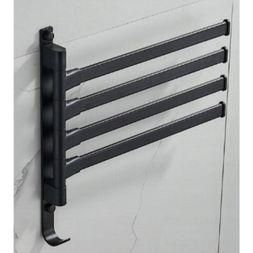 4-РУЧНАЯ НАСТЕННАЯ ВЕШАЛКА ДЛЯ ПОЛУЧЕНИЙ ДЛЯ ВАННОЙ, LOFT, ВРАЩАЮЩАЯСЯ