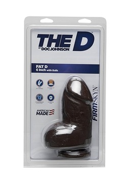 DOC-JOHNSON FAT D 6 INCH REALISTYCZNY WIBRATOR