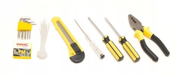 НАБОР ИНСТРУМЕНТОВ КЛЮЧИ ОТВЕРТКИ ЩИПЦЫ