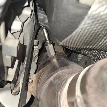 ПРЯМОЙ ЭМУЛЯТОР ЛЯМБДА-ЗОНДА Нержавеющая сталь с сетчатым фильтром EURO4 EURO5 EURO6