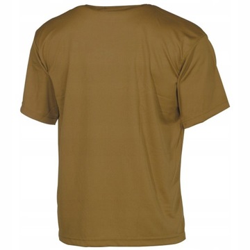 Koszulka Męska wojskowa Bawełniana T-shirt MFH Taktyczna Coyote Tan S