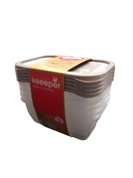 Набор контейнеров для пищевых продуктов Keeper 5 x 500 мл