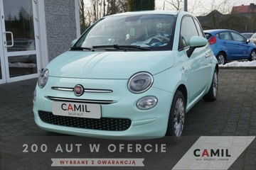 Fiat 500 II Seria 4 1.2 69KM 2019 Fiat 500 polski salon , gaz, I rej. sierpień 2020