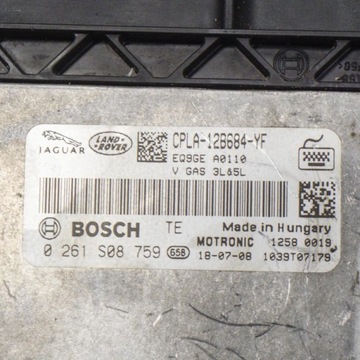 JAGUAR F-TYPE 2013 ŘÍZENÍ / MODUL ECU