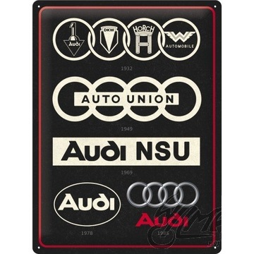 TABLICA PLAKAT 30x40 AUDI EVOLUTION 23306