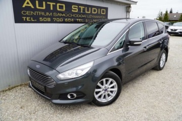 Ford S-Max II Van 2.0 TDCi 180KM 2018 Ford S-Max NawigacjaElektryczna KlapaAsystentyGrzane FoteleTempomatLadny, zdjęcie 34