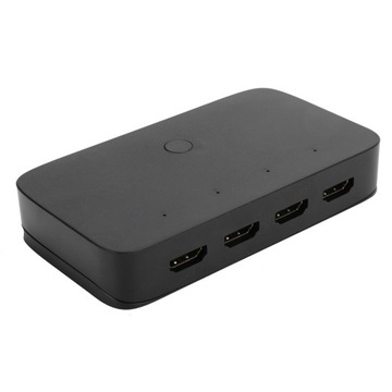 HDMI KVM-переключатель, 4 порта, компьютерный хост, 4 входа, 1 выход, 4k HD USB, общий доступ к сети