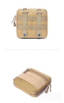 1000D Аптечка первой помощи, тактическая сумка-амфибия Molle с крючком и петлей-амфибией