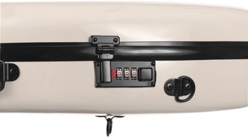 Fiberglass futerał skrzypcowy skrzypce SafeFlight 4/4 M-case Perłowy