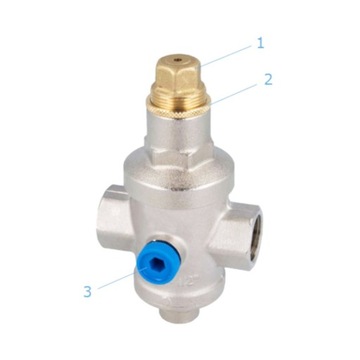 РЕДУКТОР ДАВЛЕНИЯ ВОДЫ 3/4 ДЮЙМА + МАНОМЕТР AFRISO