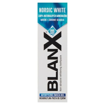 Blanx Nordic White Wybielająca pasta do zębów 75ml