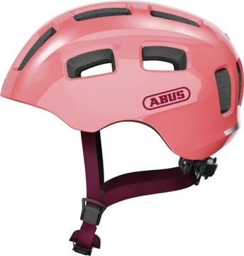 Kask rowerowy ABUS YOUN-I 2.0 LIVING CORAL M