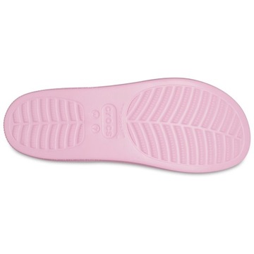 CROCS DAMSKIE KLAPKI NA PLATFORMIE PIANKOWE BUTY CLASSIC SLIDE r. 37/38