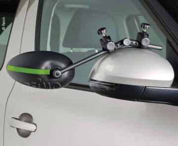 Lusterka dodatkowe do holowania przyczepy Speed Fix wypukłe kpl 2 szt. W-wa