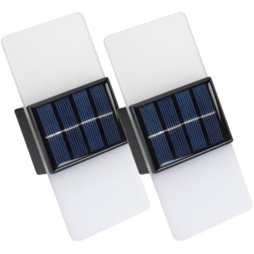 2x Kinkiet Lampka Solarna Ozdobna LED Oświetlenie Domku Altanki Tarasu