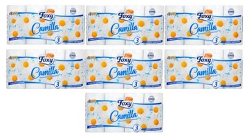FOXY PAPIER TOALETOWY CAMILLA 8SZT RUMIANEK X 7SZT