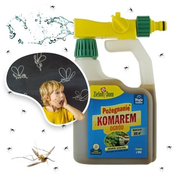 OPRYSK SPRAY środek preparat NA KOMARY 950ML przeciwko KOMAROM skuteczny