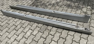 BMW F10 F11 nakładki osłony progów titansilber 354