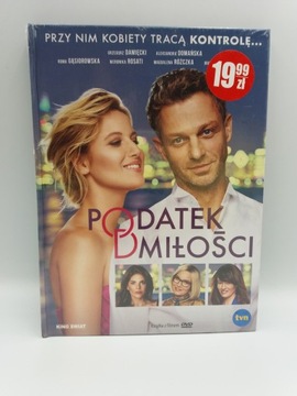 Film Podatek od miłości, booklet DVD płyta DVD
