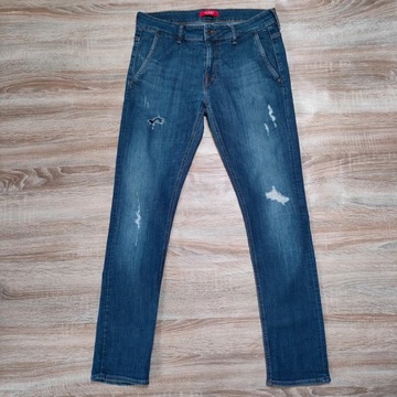GUESS Spodnie Jeans Skinny Męskie r. 32
