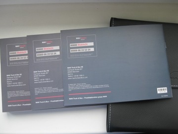 MAN TGE с 2017 г. - польская сервисная книжка + радиосервис + MAN ETUI 2019 г.