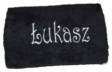 Prezent Ręcznik z Waszym Imieniem Haftem - 550g