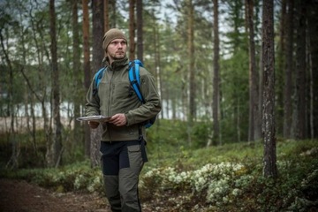 Классическая армейская куртка Polar Helikon Темно-синяя XXL