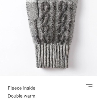 Зимние перчатки высокого качества, вязаные теплые перчатки для сенсорного экрана, женские и мужские теплые ул.