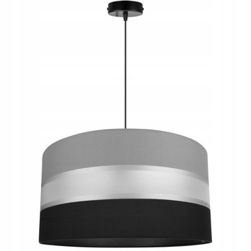 LAMPA WISZĄCA SUFITOWA ŻYRANDOL ABAŻUR NOWOCZESNA