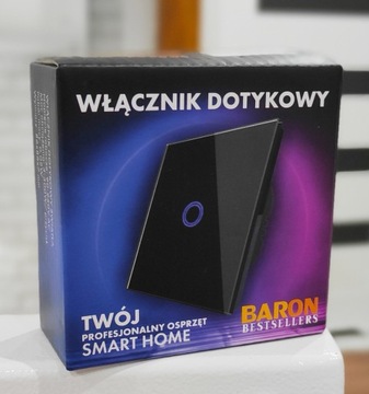 5X СЕНСОРНЫЙ ПЕРЕКЛЮЧАТЕЛЬ С ОДНИМ СТЕКЛОМ, СВЕТОДИОД, БЕЛОЕ СТЕКЛО