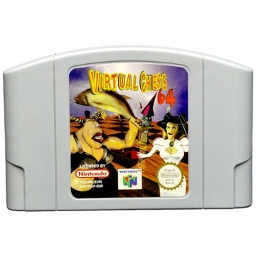 Gra Virtual Chess 64 Nintendo 64 / N64 / kartridż retro