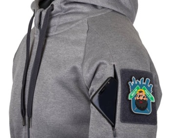 Polar Helikon UTH FullZip Меланжевый Серый 3XL BL-UHF-