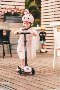 СКУТЕР SCOOTANDRIDE Розовый Highwaykick 3 колеса со светодиодной подсветкой 3L+ Складной