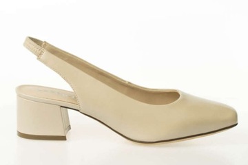 Buty Damskie 39 Czółenka CAPRICE 29500 Beige Perlato