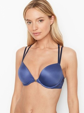 Biustonosz Victoria's Secret push-up ozdobny tył 70C (32C)