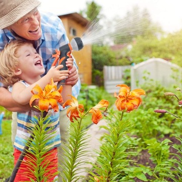8w1 WIELOFUNKCYJNY ZRASZACZ OGRODOWY PISTOLET DO WĘŻA OGRODOWEGO PODLEWANIA