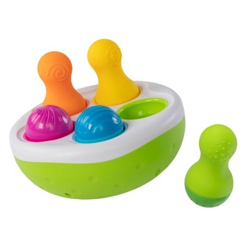 Sorter Kolorowe Wańki Wstańki Dzwonki SpinnyPins
